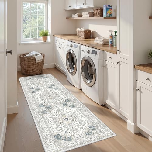 2'x8' Washable Runner Rug for Hallway Kitchen Entryway Rug Bedroom Carpet