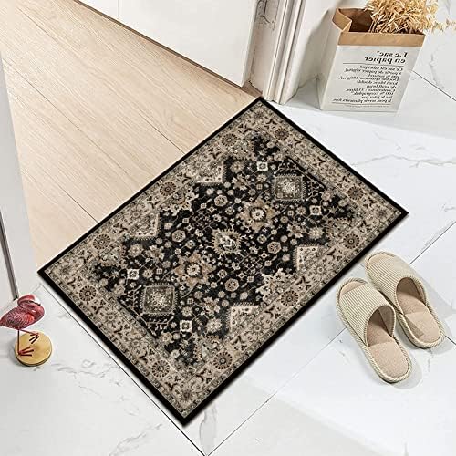 Washable Runner Rug 2x3: Entryway Rug Door Mat Non Slip Runner Rug Low Pile