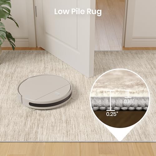 Valenrug 4x6 Area Rug for Entryway, Non Slip Washable Bedroom Rug, Brown