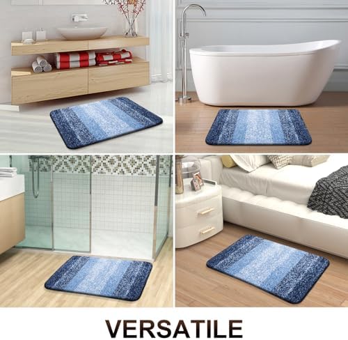 OLANLY Large Bathroom Rugs 50x30, Extra Soft Absorbent Microfiber Bath Rugs