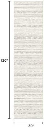 cotiled Hallway 2.6x8 Runner Rugs Washable Boho Moroccan Soft Rug