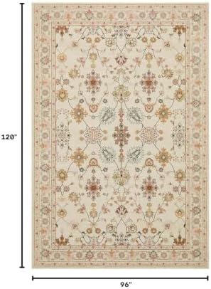 Rugxara 8x10 Area Rugs for Bedroom & Living Room(Apricot)