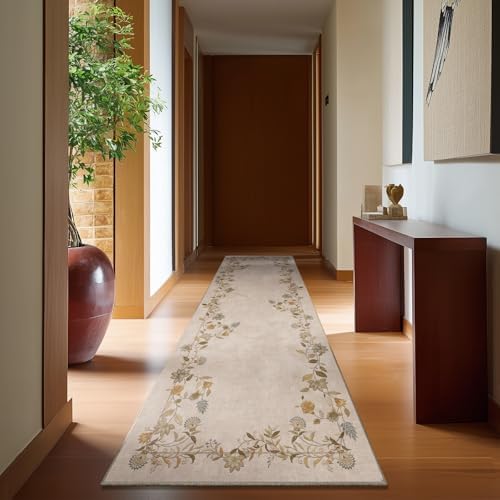 2x10 Washable Rug Runners for Hallways: Kitchen Runner Rug Soft Long Carpet