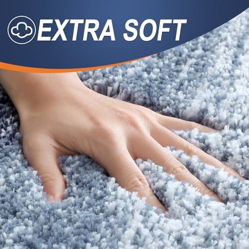 OLANLY Bathroom Runner Rug 44x24, Extra Soft Absorbent Microfiber Bath Rugs