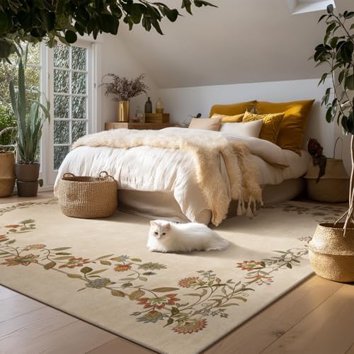 Area Rugs 9x12 Living Room: Washable Bedroom Rug Non Slip Soft Large Carpet
