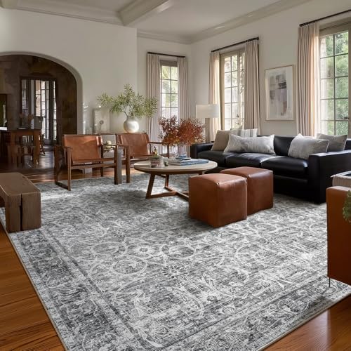 Machine Washable Rugs for Living Room: 10x14 Area Rugs for Bedroom