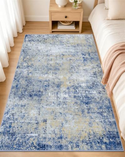 OLANLY 3x6 Washable Runner Rug, Soft Non Slip Carpet for Hallway Kitchen