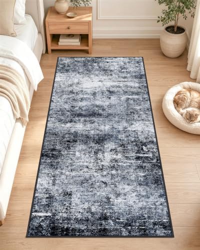 OLANLY 2x5 Washable Runner Rug, Soft Non Slip Carpet for Hallway Kitchen
