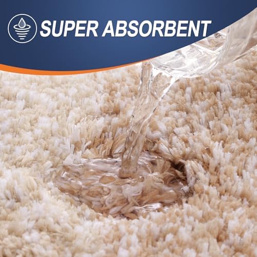 OLANLY Bathroom Runner Rug 59x24, Extra Soft Absorbent Microfiber Bath Rugs