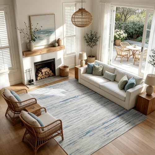 8x10 Washable Area Rug for Living Room,Bedroom,Dining Room,Nursery,Playroom