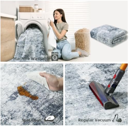 Washable Kitchen Rugs Runners for Hallways: 2x10 Carpet Runner Rug Non Slip