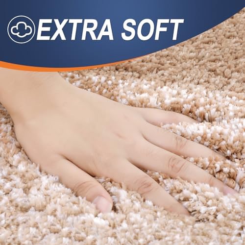 OLANLY Bathroom Runner Rug 59x24, Extra Soft Absorbent Microfiber Bath Rugs