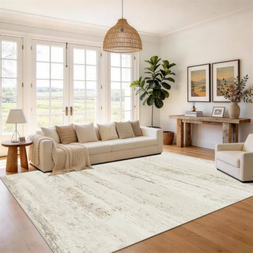 Washable Rugs 10x14 Area Rugs for Living Room,Bedroom,Dining Room Carpets