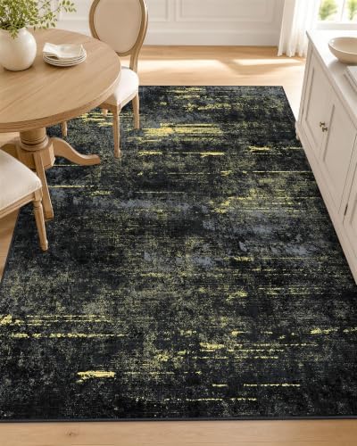 OLANLY 3x5 Washable Accent Rug, Soft Non Slip Carpet for Entryway Bedside