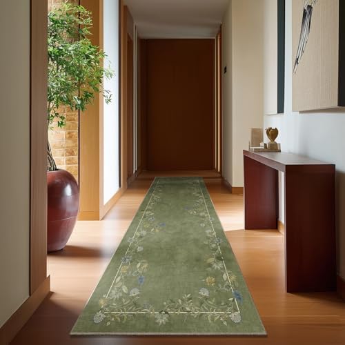 2x10 Washable Hallway Runner Rug: Kitchen Rugs Non Slip Long Carpet Runners