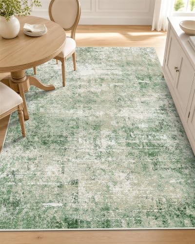 OLANLY 3x5 Washable Accent Rug, Soft Non Slip Carpet for Entryway Bedside
