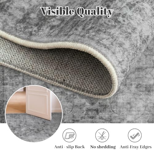 Homemate Washable Rug 8x10 Area Rugs - Vintage Rugs for Living Room