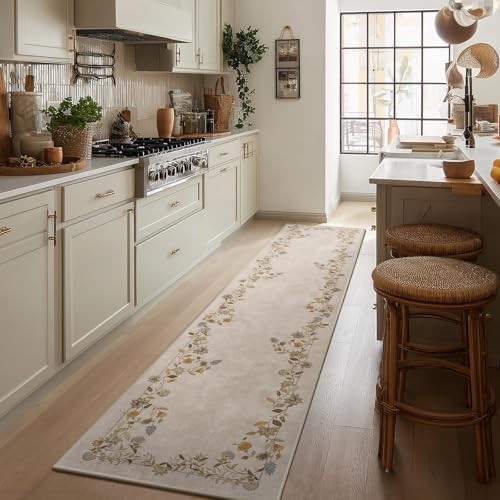 2x10 Washable Rug Runners for Hallways: Kitchen Runner Rug Soft Long Carpet