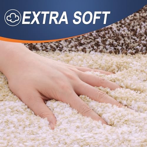 OLANLY Bathroom Rugs Mat 34x21, Extra Soft Absorbent Microfiber Bath Rugs