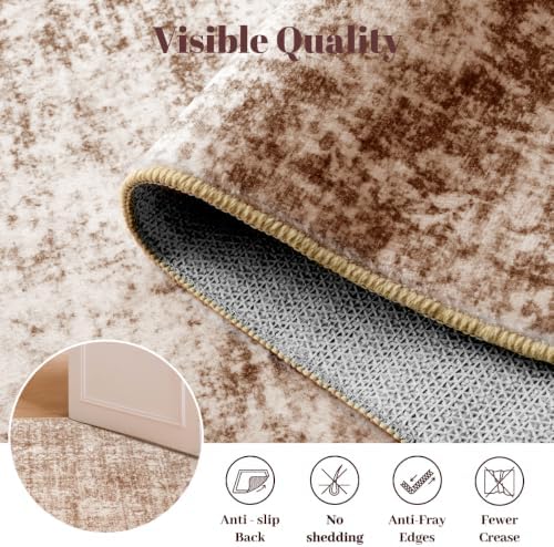 Homemate Washable Rug 5x7 Area Rugs - Vintage Rugs for Living Room