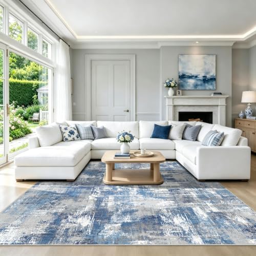 Washable Rugs 8x10 Area Rugs for Living Room,Bedroom,Dining Room Carpets