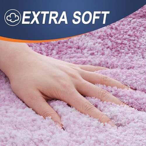 OLANLY Bathroom Runner Rug 47x17, Extra Soft Absorbent Microfiber Bath Rugs