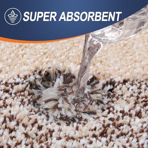 OLANLY Large Bathroom Rugs 44x32, Extra Soft Absorbent Microfiber Bath Rugs
