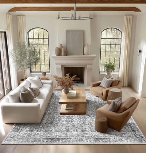 Machine Washable Rugs for Living Room: 10x14 Area Rugs for Bedroom