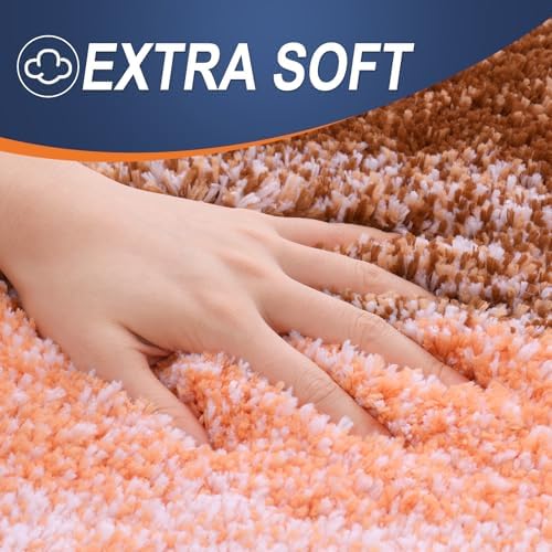 OLANLY Bathroom Runner Rug 44x20, Extra Soft Absorbent Microfiber Bath Rugs