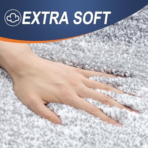 OLANLY Bathroom Runner Rug 40x24, Extra Soft Absorbent Microfiber Bath Rugs