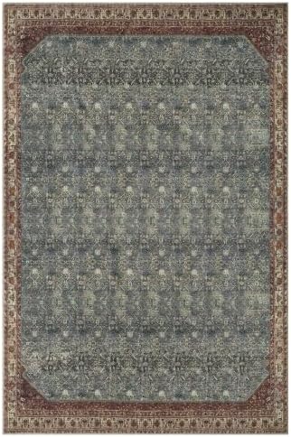Keen Home Design Vintage Washable Area Rug, Non-Slip Low Pile, 8x10