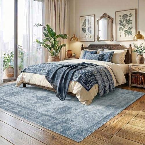Homemate Washable Rug 6x9 Area Rugs - Vintage Rugs for Living Room