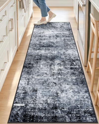 OLANLY 2x6 Washable Runner Rug, Soft Non Slip Carpet for Hallway Kitchen