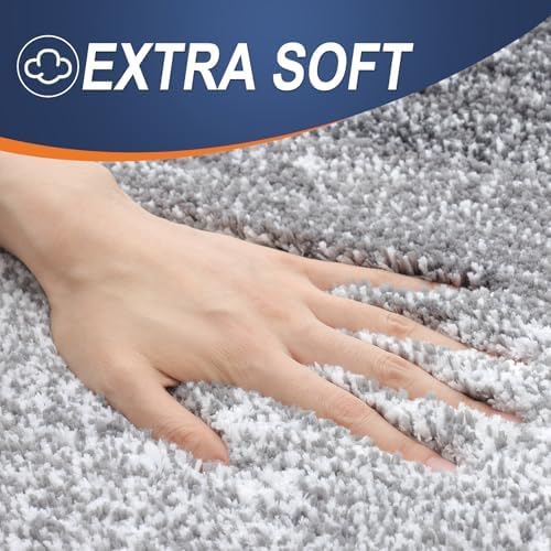 OLANLY Large Bathroom Rugs 47x32, Extra Soft Absorbent Microfiber Bath Rugs