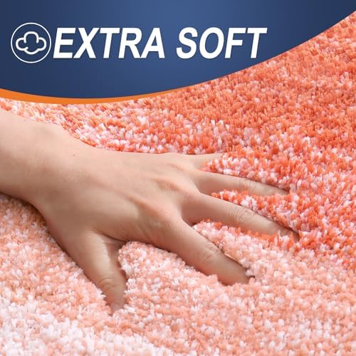 OLANLY Large Bathroom Rugs 50x30, Extra Soft Absorbent Microfiber Bath Rugs