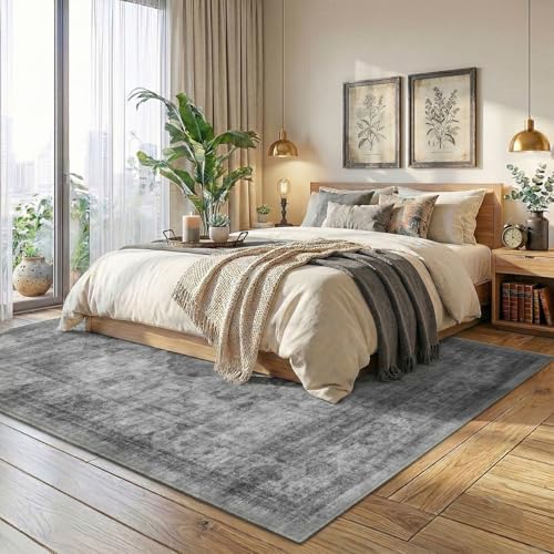 Homemate Washable Rug 8x10 Area Rugs - Vintage Rugs for Living Room