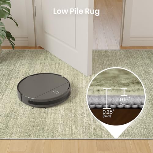 Valenrug 9x12 Area Rug, Large Abstract Washable Rugs for Living Room Green
