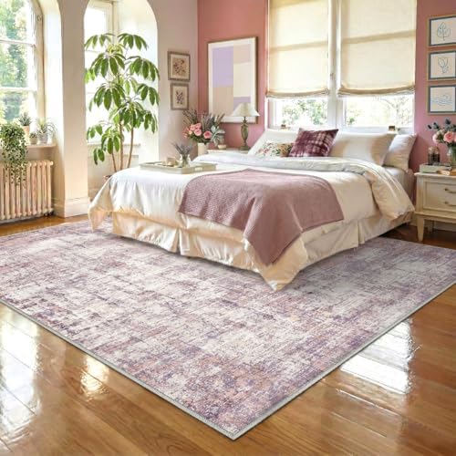 6x9 Area Rugs Washable Modern Abstract Living Room Bedroom Rug