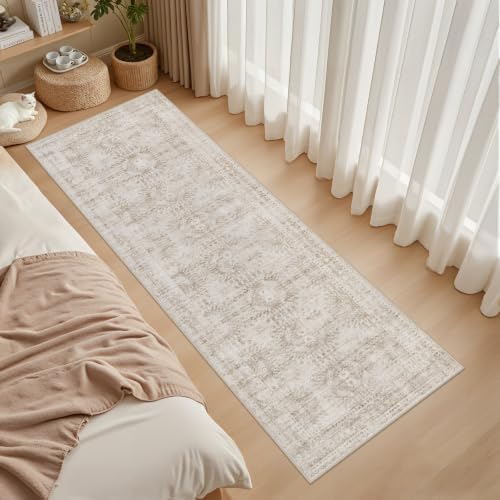 4x8 Area Rugs Living Room: Bedroom Neutral Washable Carpet Brown