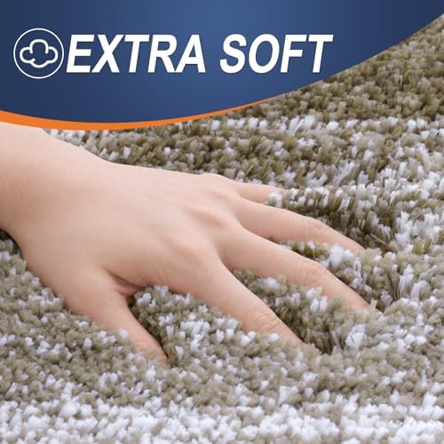 OLANLY Bathroom Rugs Mat 34x21, Extra Soft Absorbent Microfiber Bath Rugs
