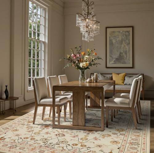 Rugxara 8x10 Area Rugs for Bedroom & Living Room(Apricot)