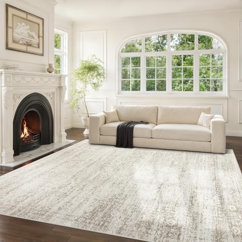 Washable Rugs 9x12 Area Rugs for Living Room,Bedroom,Dining Room Carpet