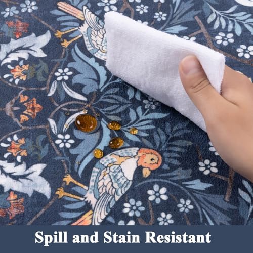 HEBE Hallway Runner Rug 2'x6', Washable Non Slip Kitchen Rug Runner