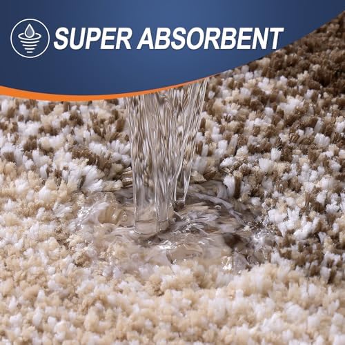 OLANLY Bathroom Rugs Mat 36x24, Extra Soft Absorbent Microfiber Bath Rugs