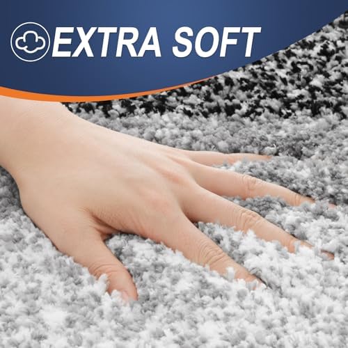 OLANLY Large Bathroom Rugs 40x32, Extra Soft Absorbent Microfiber Bath Rugs