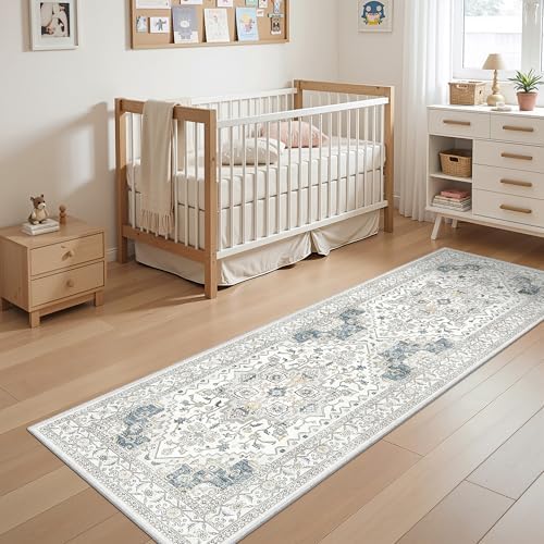 Washable Hallway Runner Rug 2x6,Floor Carpet Kitchen Runners for Entryway