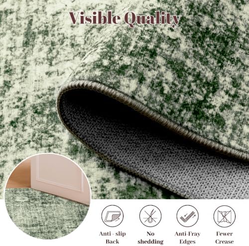 Homemate Washable Rug 3x5 Area Rugs - Vintage Rugs for Living Room