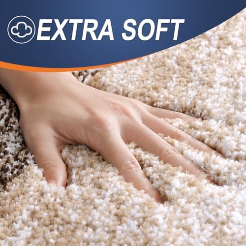 OLANLY Bathroom Rugs Mat 36x24, Extra Soft Absorbent Microfiber Bath Rugs