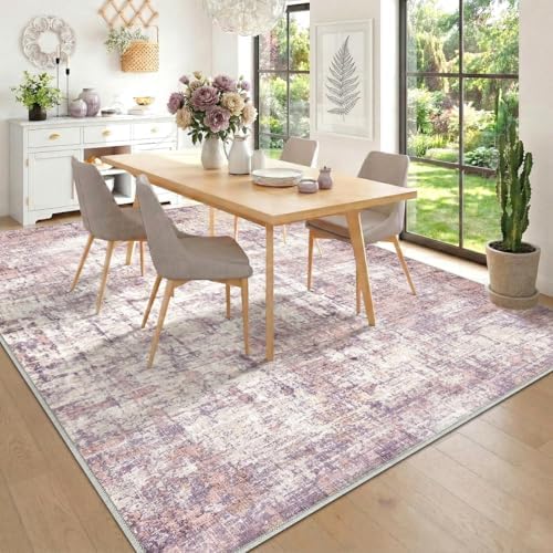 6x9 Area Rugs Washable Modern Abstract Living Room Bedroom Rug