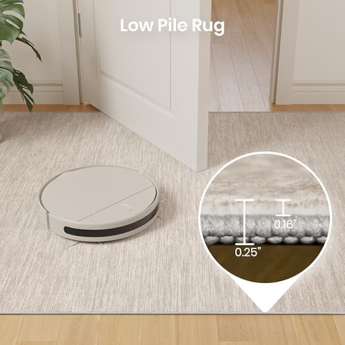 Valenrug 5x8 Area Rug Non Slip, Large Washable Rugs for Living Room, Beige